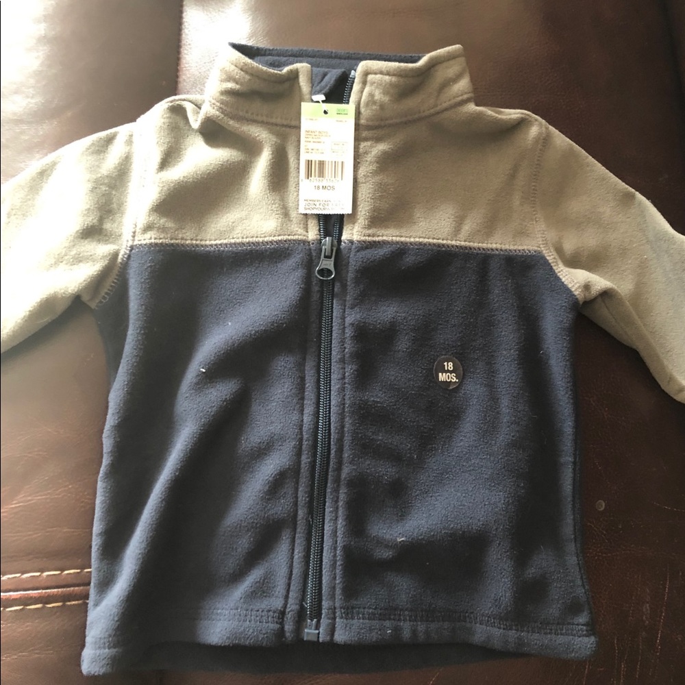 Bnwt fleece jacket 18 months